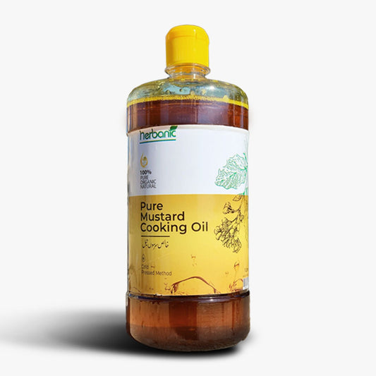 Herbanic Mustard Oil 1 Litre - 100% Pure